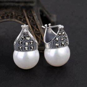 Vintage-Fashion-Fine-925-Jewelry-Drop-pearl (1)